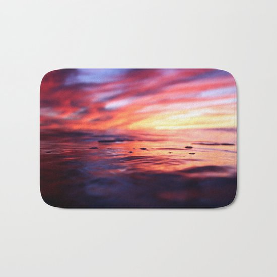 Miniature Sunset Beach Bath Mat