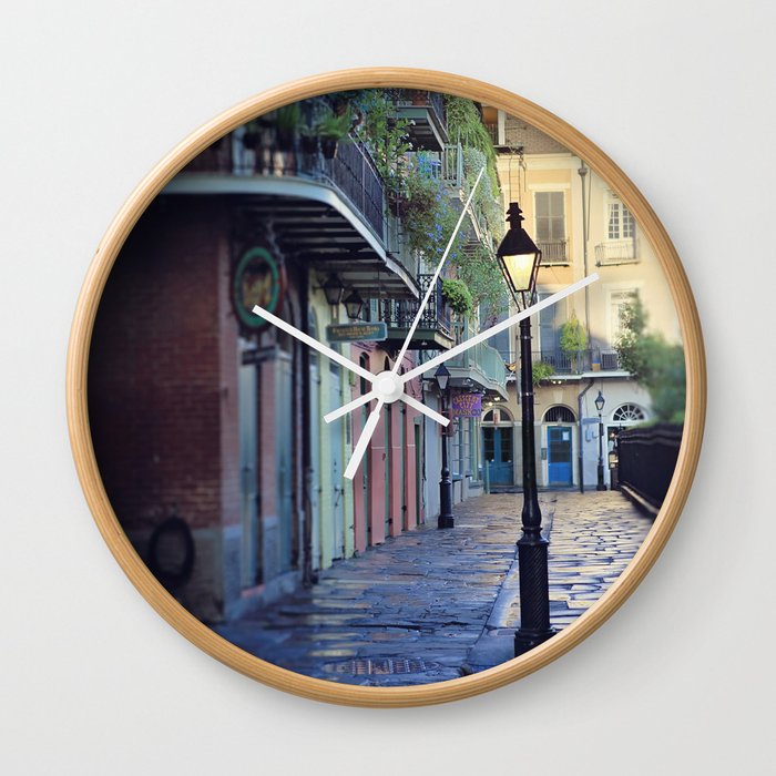 New Orleans - Dawns Early Light Wall Clock