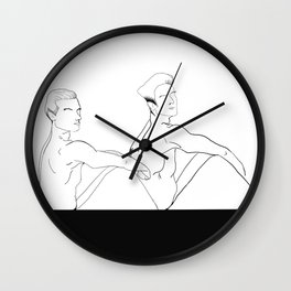 Laidback Wall Clock