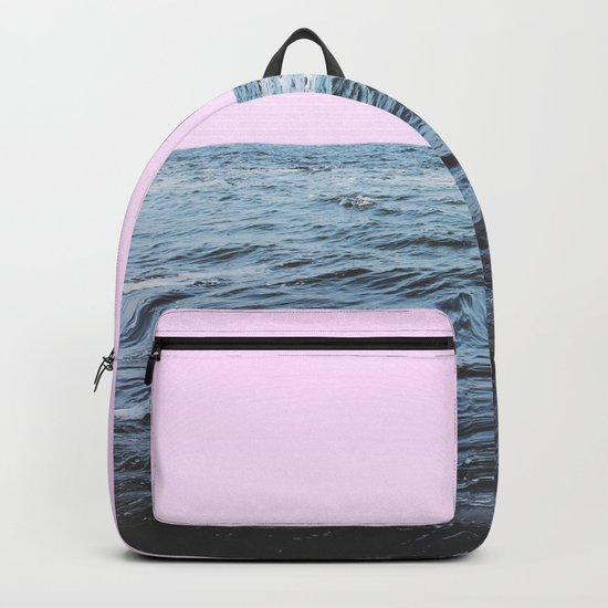 Sea + Pink Backpack