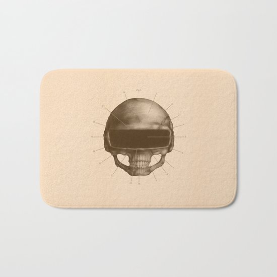 Anatomy of Daft Punk Bath Mat