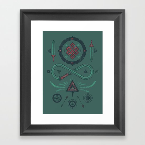 Endless Framed Art Print