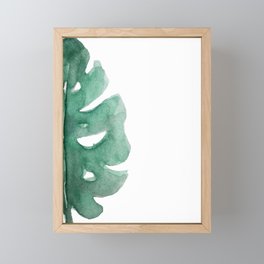 Palm Leaf 1.0 Framed Mini Art Print