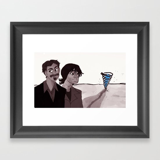 "Carrier" by Virginia McCarthy Framed Art Print