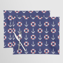 Modern Nautical Blue Collection Placemat