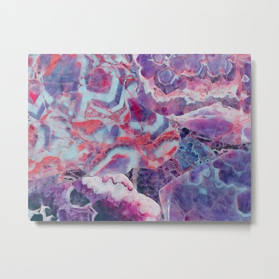 Amethyst Metal Print