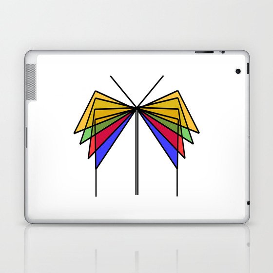 Glass Butterfly Laptop & iPad Skin