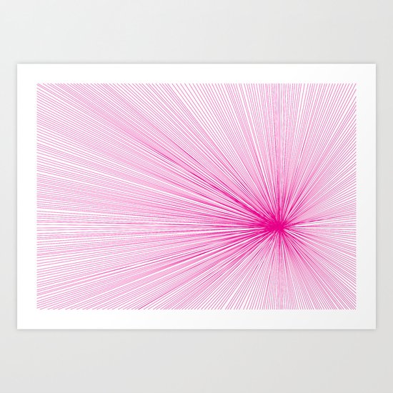 Line 2 Art Print
