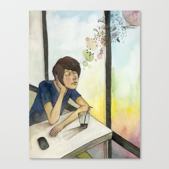 waiting Canvas Print