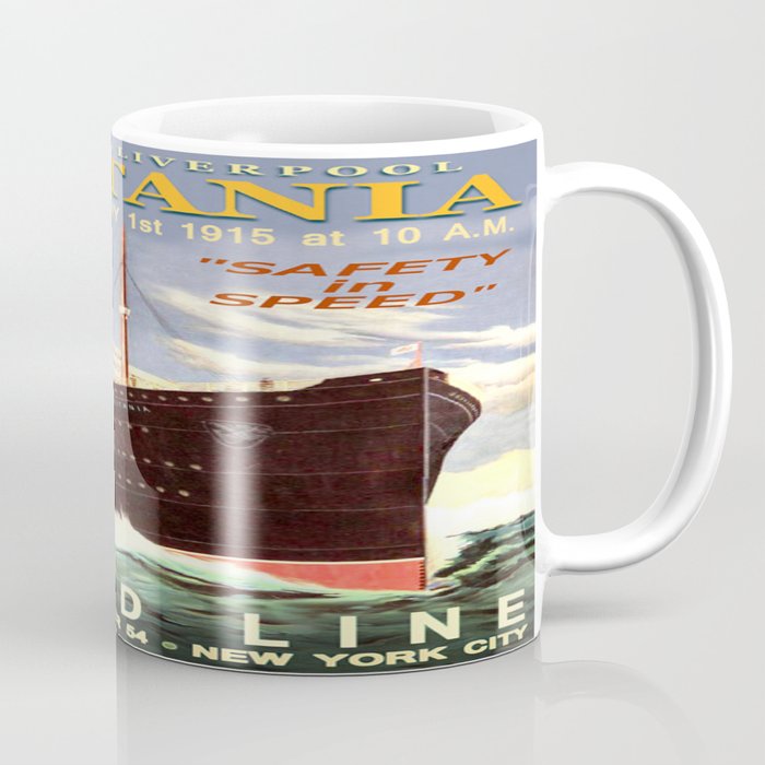 Vintage poster - Lusitania Coffee Mug