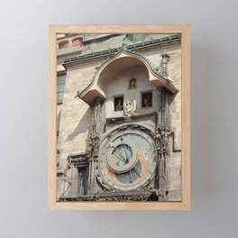 Astronomical Clock Prague #2 Framed Mini Art Print