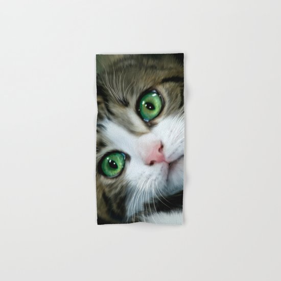 Kitty Cat Hand & Bath Towel