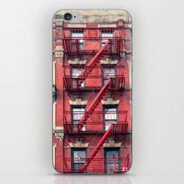 New York City Architecture | Fire Escape Views iPhone Skin