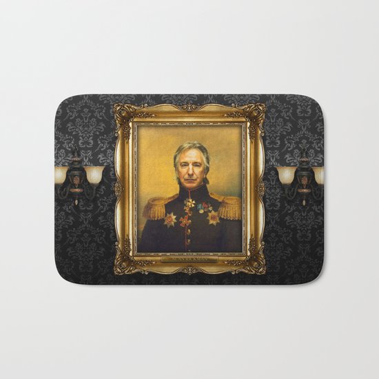 Alan Rickman - replaceface Bath Mat