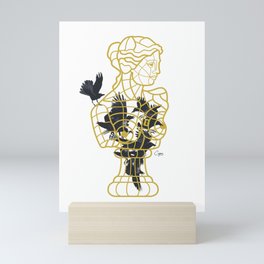 Venus Cage inspired by the Venus of Milo Sculpture Mini Art Print