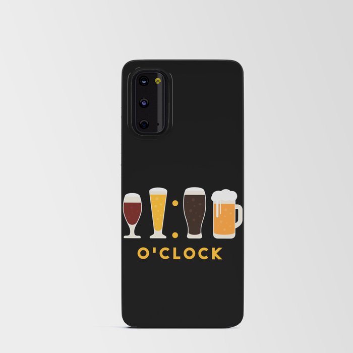 Beer O'clock Funny Android Card Case