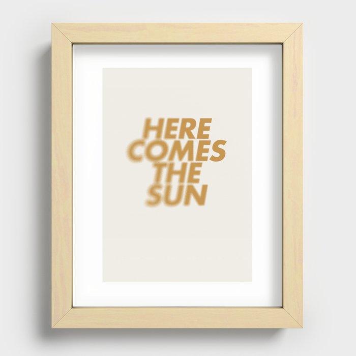 Recessed Framed Print