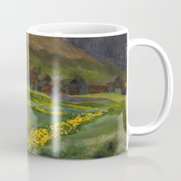 A Night in June and Marigolds, 1902 by Nikolai Astrup Mug