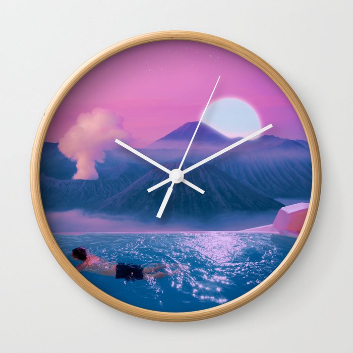 Moving Meditation Wall Clock