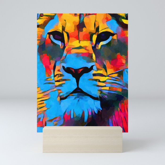 Lioness 2 Mini Art Print