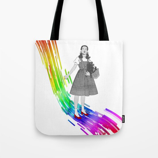 Somewhere over the rainbow Tote Bag