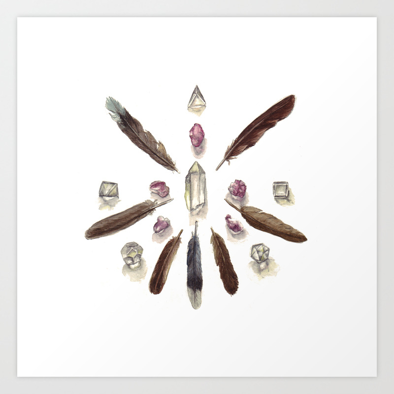 pic Crystal Grid Artwork society6
