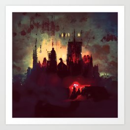 Occult Gothic Aesthetic - The Occult Ritual Goth Art Art Print