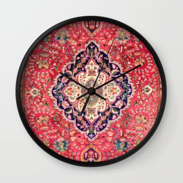 Tabriz Antique Persian Rug Print Wall Clock