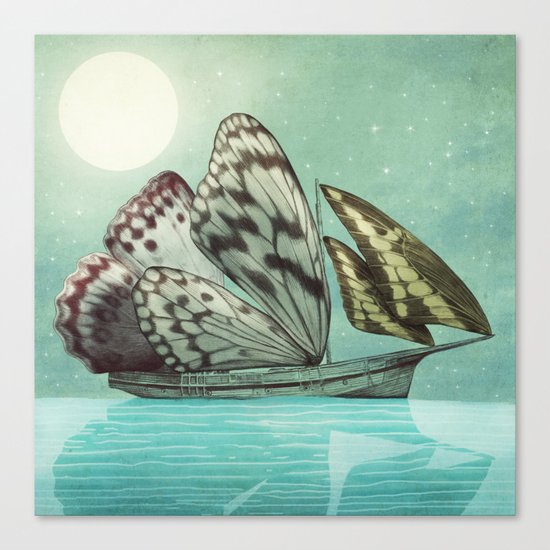 The Voyage Canvas Print