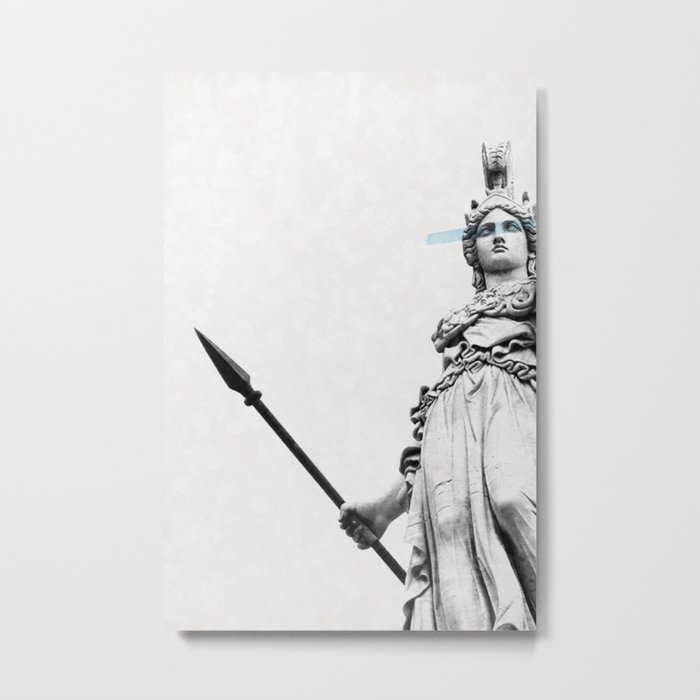 Athena the goddess of wisdom Metal Print