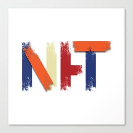 NFT art Canvas Print