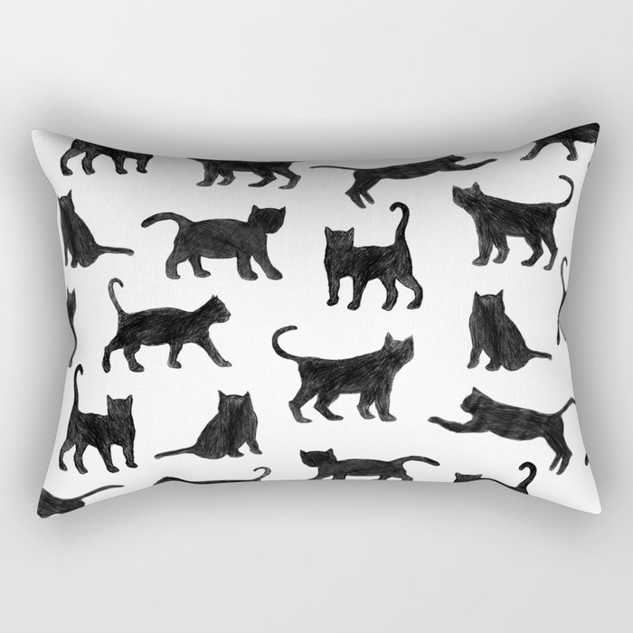 Le petits chats Rectangular Pillow
