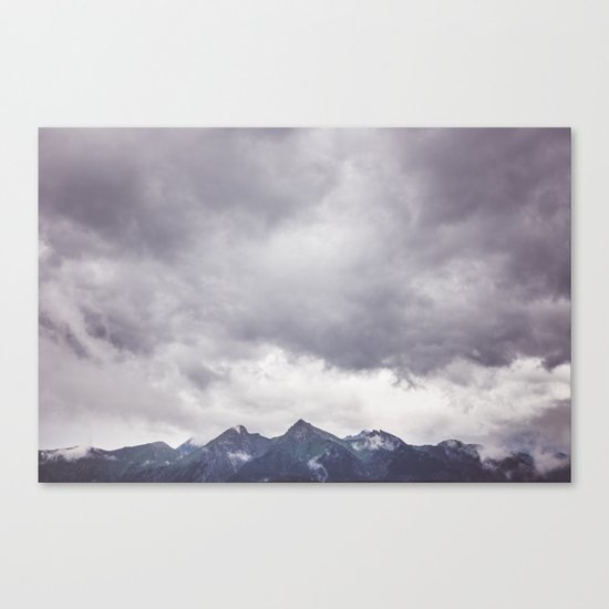 Born to hike Canvas Print