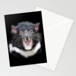 Spiked Tasmanian Devil Stationery Card