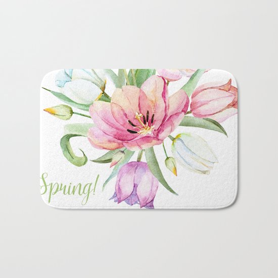Spring is in the air #36 Bath Mat