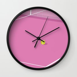 Tennis Court Wall Clock