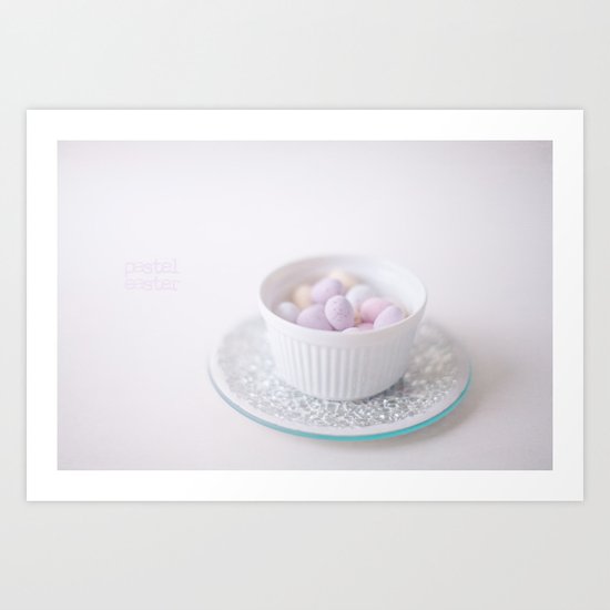 Pastel Easter Art Print