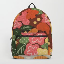 Folk Flowers Backpack