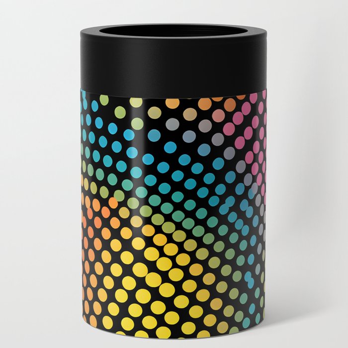 Vibrant Dotted Minimal Colored Pattern - Contemporary Elegance for Stylish Spaces Can Cooler