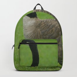 Duck Duck Goose Backpack | Pride, Canada, Digital, Love, Color, Grass, Photo, Foul, Poop, Bird 