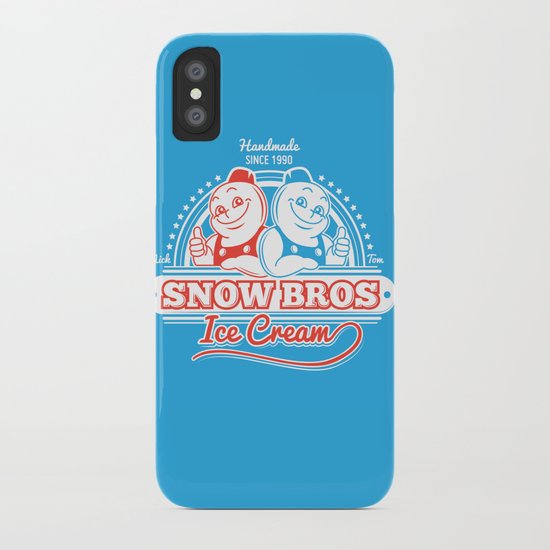 Snow Bros Ice Cream iPhone Case