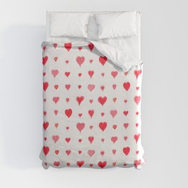 Simply Hearts | Pattern Duvet Cover
