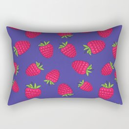Sweet Raspberries Rectangular Pillow