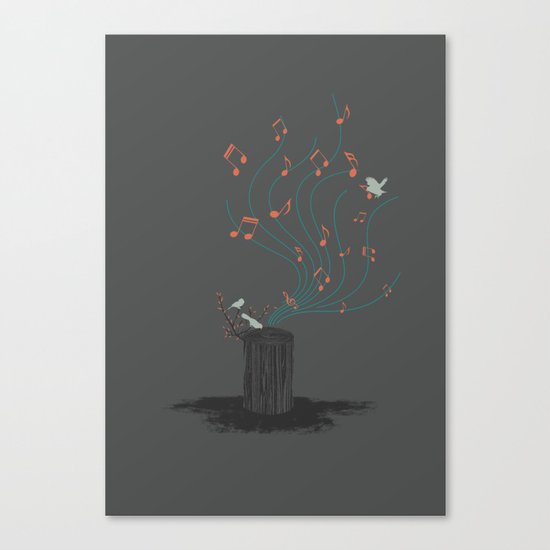 Song of Nature Canvas Print