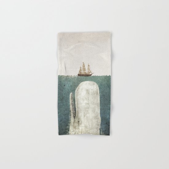 The Whale - vintage option Hand & Bath Towel