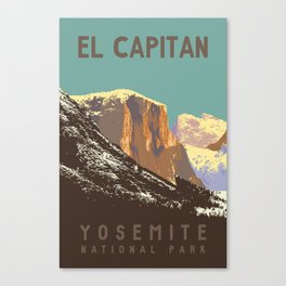 Yosemite's El Capitan Canvas Print