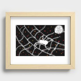 Moonlight Spider  Recessed Framed Print