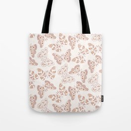 moth, bug, nature, beige, butterfly Tote Bag