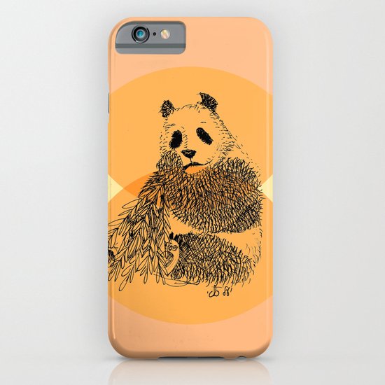 saving panda iPhone & iPod Case
