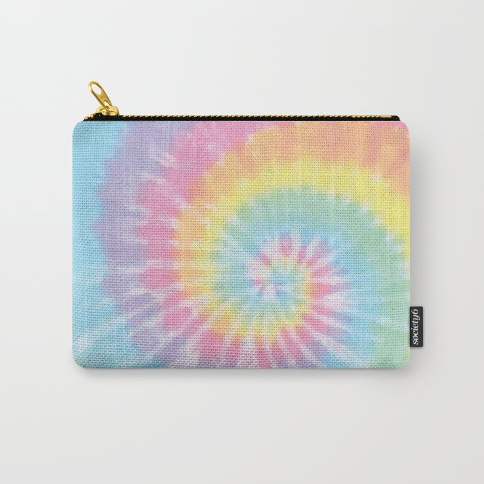 Pastel Tie Dye Carry-All Pouch